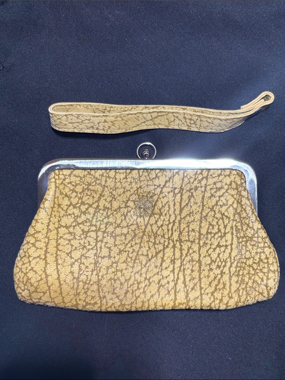 Vintage Pacco Kangaroo Leather Wristlet Wallet•Made in Australia